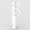 Victorian Plumbing Lancaster Traditional Matt White Tall Mono Basin Mixer Tap 2 Victorian Plumbing Lancaster Traditional Matt White Tall Mono Basin Mixer Tap -Bathroom Extractor Fans Sales lmw8t l