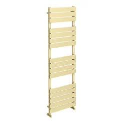 Arezzo Brushed Brass 1600 X 500 Heated Towel Rail -Bathroom Extractor Fans Sales mil16bb d2