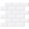 Victorian Plumbing Victoria White Mini Metro Mosaic Tile - 291 X 296mm -Bathroom Extractor Fans Sales minwhi d1