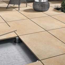 Victorian Plumbing Montana Beige Outdoor Stone Effect Floor Tile - 600 X 900mm 7 Victorian Plumbing Montana Beige Outdoor Stone Effect Floor Tile - 600 X 900mm -Bathroom Extractor Fans Sales mon6090bei d1