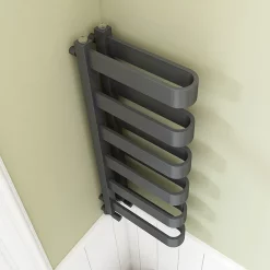 Milan Bathroom Milan Anthracite U-Shaped Heated Towel Rail - 850 X 300mm 8 Milan Bathroom Milan Anthracite U-Shaped Heated Towel Rail - 850 X 300mm -Bathroom Extractor Fans Sales mutr85a d1