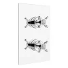Bristan - 1901 Thermostatic Recessed Dual Control Shower Valve - Chrome -Bathroom Extractor Fans Sales n2shcvoc l
