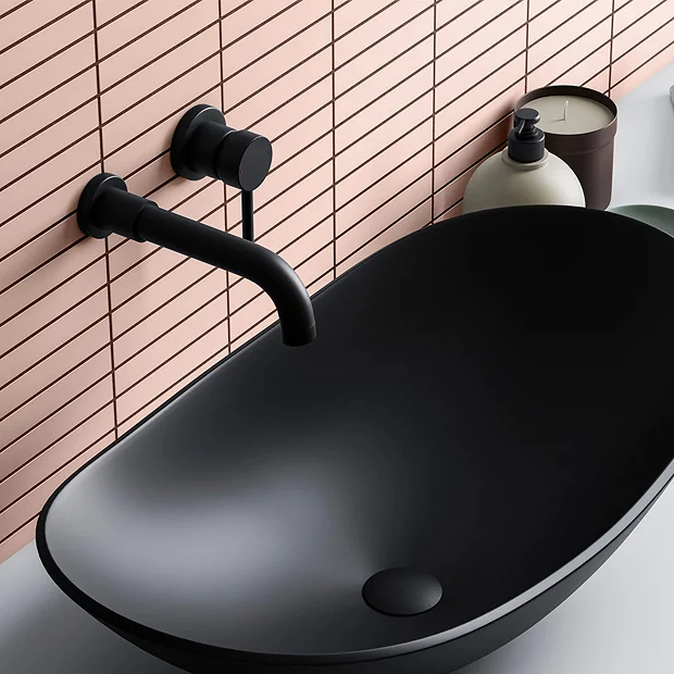 Victorian Plumbing Otsu Kit-Kat Mosaic Tile Sheet Gloss Pink - 295 X 295mm 5 Victorian Plumbing Otsu Kit-Kat Mosaic Tile Sheet Gloss Pink - 295 X 295mm - Image 3