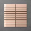 Victorian Plumbing Otsu Kit-Kat Mosaic Tile Sheet Gloss Pink - 295 X 295mm -Bathroom Extractor Fans Sales otkkpk lrg1
