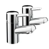 Bristan - Prism Contemporary Basin Taps - Chrome -Bathroom Extractor Fans Sales prism basin l