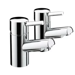 Bristan - Prism Contemporary Basin Taps - Chrome