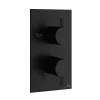 Crosswater MPRO Thermostatic Bath Shower Valve - Matt Black 1 Crosswater MPRO Thermostatic Bath Shower Valve - Matt Black -Bathroom Extractor Fans Sales pro1500rm l