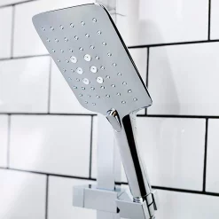 Bristan Quadrato Thermostatic Bar Shower Valve With Rigid Riser + Fast Fit Kit -Bathroom Extractor Fans Sales qdshxdivffc nd2