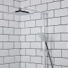 Bristan Quadrato Thermostatic Bar Shower Valve With Rigid Riser + Fast Fit Kit -Bathroom Extractor Fans Sales qdshxdivffc nd4