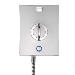 Aqualisa - Quartz Electric Shower - Chrome -Bathroom Extractor Fans Sales qze8501 d2