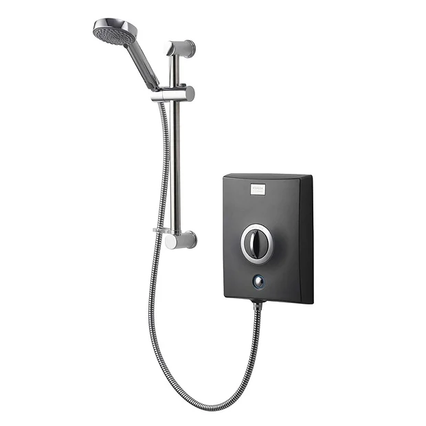 Aqualisa - Quartz Electric Shower - Graphite/Chrome 4 Aqualisa - Quartz Electric Shower - Graphite/Chrome - Image 2