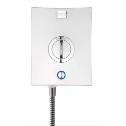 Aqualisa - Quartz Electric Shower - White/Chrome -Bathroom Extractor Fans Sales qze8521 d2