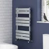 Milan Bathroom Milan Heated Towel Rail 840mm X 500mm Chrome