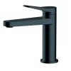 RAK Ceramic RAK Petit Round Standard Basin Mixer Matt Black -Bathroom Extractor Fans Sales rakper3001bl