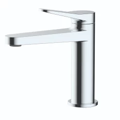 RAK Ceramic RAK Petit Round Standard Basin Mixer - Chrome