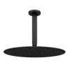 Arezzo Matt Black Round Shower Package With Concealed Valve + 300mm Ceiling Mounted Head -Bathroom Extractor Fans Sales rd5blkpk detail5