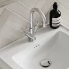 Urlington Bathroom Burlington Riviera Art Deco Chrome Mono Basin Mixer -Bathroom Extractor Fans Sales riv8gold d3
