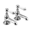 Bristan Renaissance Traditional Basin Taps - Chrome Plated