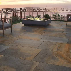 Victorian Plumbing Sedan Outdoor Rustic Slate Effect Floor Tile - 600 X 900mm -Bathroom Extractor Fans Sales sed6090 d1