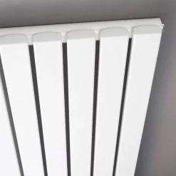 Hudson Reed Sloane 600 X 412mm Horizontal Single Panel Radiator - Anthracite -Bathroom Extractor Fans Sales sloanesingled1 1