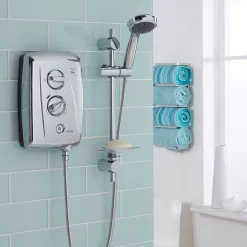 Triton T80Z 9.5 KW Fast-Fit Electric Shower - Chrome -Bathroom Extractor Fans Sales sp8chr9zff d2