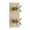 Heritage Bathroom Heritage Salcombe 1 Outlet Concealed Thermostatic Shower Valve - Brushed Brass 1 Heritage Bathroom Heritage Salcombe 1 Outlet Concealed Thermostatic Shower Valve - Brushed Brass -Bathroom Extractor Fans Sales ssabb01