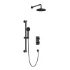 Heritage Bathroom Heritage Salcombe Concealed Thermostatic Shower With Fixed Head And Flexible Kit - Matt Black 1 Heritage Bathroom Heritage Salcombe Concealed Thermostatic Shower With Fixed Head And Flexible Kit - Matt Black -Bathroom Extractor Fans Sales ssacdual03