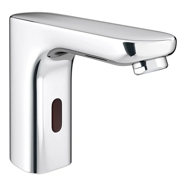 Victorian Plumbing Apollo Angled Infrared Sensor Bathroom Mixer Tap 3 Victorian Plumbing Apollo Angled Infrared Sensor Bathroom Mixer Tap