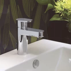 Roper Rhodes Stream Basin Mixer With Clicker Waste