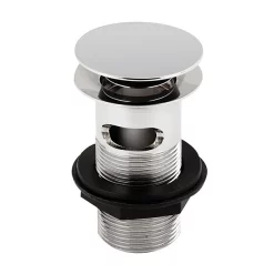 Asquiths Bathroom Asquiths Sanctity Mono Basin Mixer With Push-Button Waste