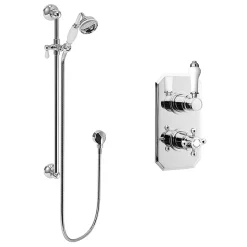 Trafalgar Twin Concealed Thermostatic Shower Valve + Slider Rail Kit 10 Trafalgar Twin Concealed Thermostatic Shower Valve + Slider Rail Kit -Bathroom Extractor Fans Sales trafalgartwinconcealedthermostaticshowervalveincsliderrailkitnd1