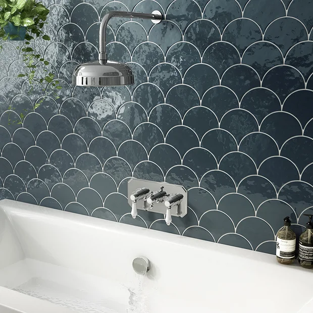 Trafalgar 2 Outlet Shower System (Fixed Shower Head + Overflow Bath Filler) 4 Trafalgar 2 Outlet Shower System (Fixed Shower Head + Overflow Bath Filler) - Image 2