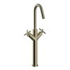 Heritage Bathroom Heritage Salcombe Tall Basin Mixer - Brushed Brass -Bathroom Extractor Fans Sales tsacbbt04