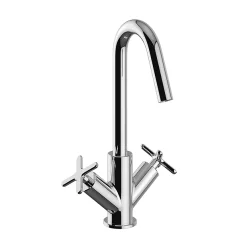 Heritage Bathroom Heritage Salcombe Mono Basin Mixer - Chrome