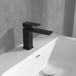 Villeroy & Boch Villeroy And Boch Subway 3.0 Single Lever Basin Mixer - Matt Black