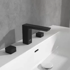 Villeroy & Boch Villeroy And Boch Subway 3.0 Deck Mounted (3TH) Basin Mixer - Matt Black 7 Villeroy & Boch Villeroy And Boch Subway 3.0 Deck Mounted (3TH) Basin Mixer - Matt Black -Bathroom Extractor Fans Sales tvw112005000k5 l3