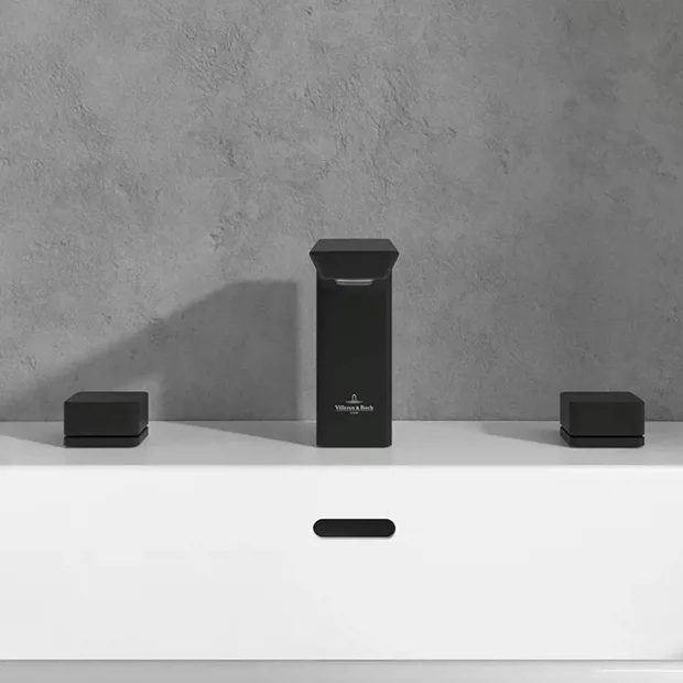 Villeroy & Boch Villeroy And Boch Subway 3.0 Deck Mounted (3TH) Basin Mixer - Matt Black 3 Villeroy & Boch Villeroy And Boch Subway 3.0 Deck Mounted (3TH) Basin Mixer - Matt Black