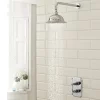 Nuie Concealed Traditional Thermostatic Twin Shower Valve