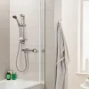 Triton Exe Thermostatic Bar Shower Mixer & Kit -Bathroom Extractor Fans Sales unexthbm d6