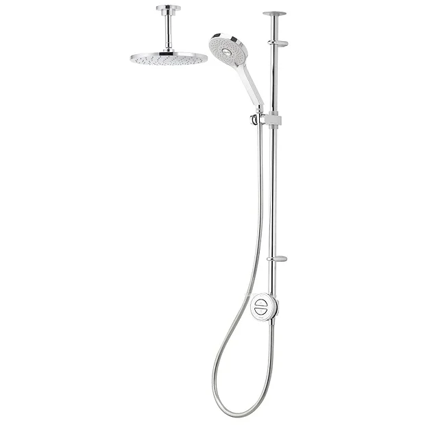 Aqualisa Unity Q Smart Shower Exposed With Adjustable And Ceiling Fixed Head 5 Aqualisa Unity Q Smart Shower Exposed With Adjustable And Ceiling Fixed Head - Image 3