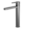 Venice Giro Gunmetal Grey High Rise Mono Basin Mixer -Bathroom Extractor Fans Sales ven770g l