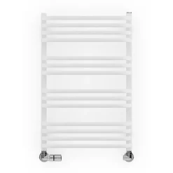 Terma Alex H760 X W500mm White Heated Towel Rail -Bathroom Extractor Fans Sales wgale076050 k916sx d2