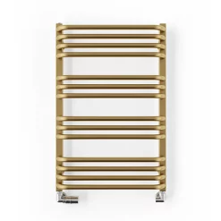Terma Alex H760 X W500mm Brass Heated Towel Rail -Bathroom Extractor Fans Sales wgale076050 kbrasx d4