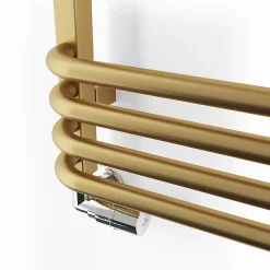 Terma Alex H760 X W500mm Brass Heated Towel Rail -Bathroom Extractor Fans Sales wgale076050 kbrasx d5