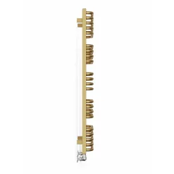 Terma Alex H1140 X W500mm Brass Heated Towel Rail -Bathroom Extractor Fans Sales wgale114050 kbrasx d3