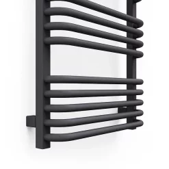 Terma Alex H1140 X W500mm Modern Grey Heated Towel Rail -Bathroom Extractor Fans Sales wgale114050 kdgrsx d3