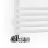 Terma Alex H1580 X W500mm White Heated Towel Rail -Bathroom Extractor Fans Sales wgale158050 k916sx d3