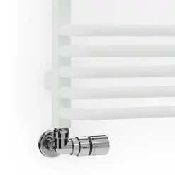Terma Alex H1580 X W500mm White Heated Towel Rail