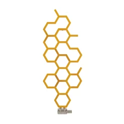Terma Hex H1220 X W486mm Mustard Designer Radiator -Bathroom Extractor Fans Sales wgh2x122048 k104zx d4