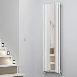 Terma Rolo Mirror H1800 X W590mm White Designer Radiator 9 Terma Rolo Mirror H1800 X W590mm White Designer Radiator -Bathroom Extractor Fans Sales wgrom180059 k916uc01